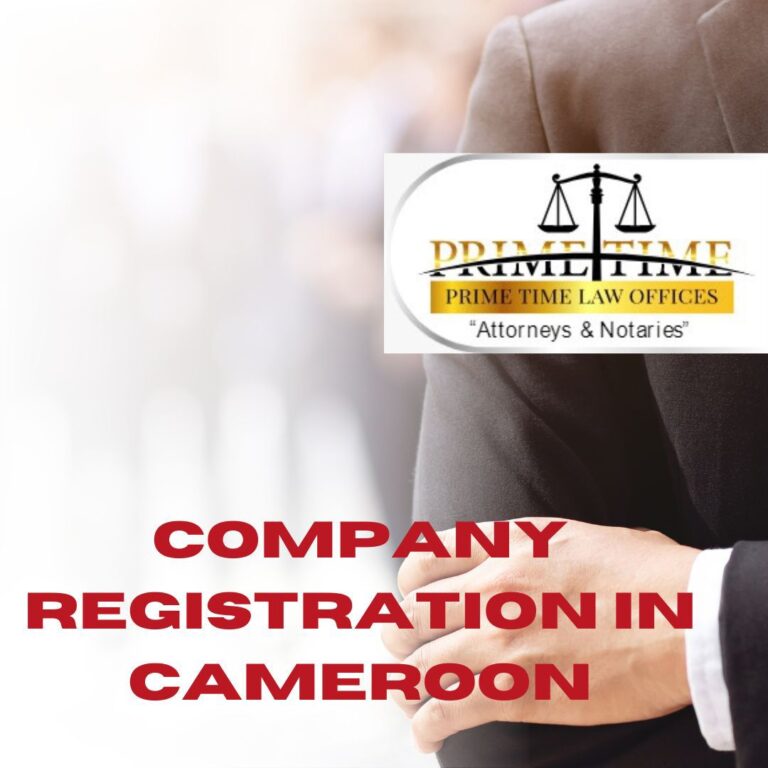 REQUIREMENTS TO REGISTER A COMPANY BRANCH OFFICE IN CAMEROON