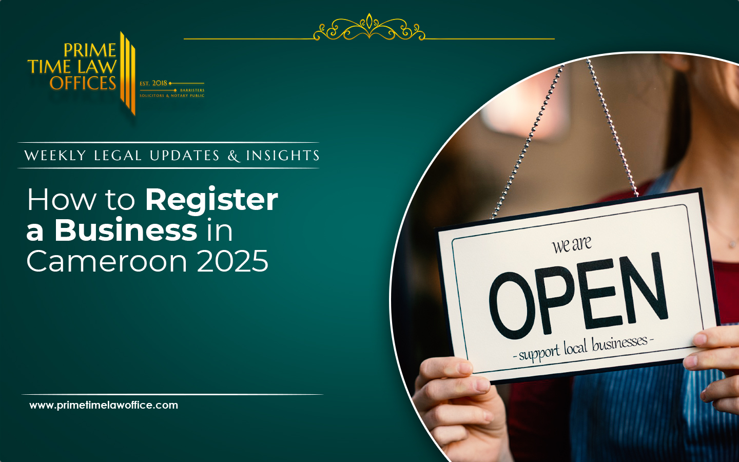 How to Register a Business in Cameroon |Prime Time Law